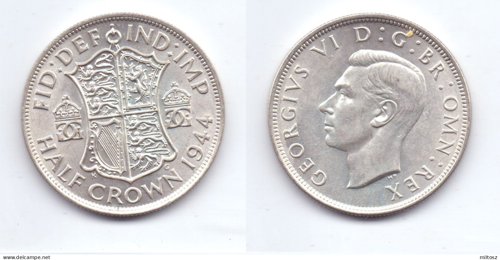 Great Britain 1/2 Crown 1944 - K. 1/2 Crown