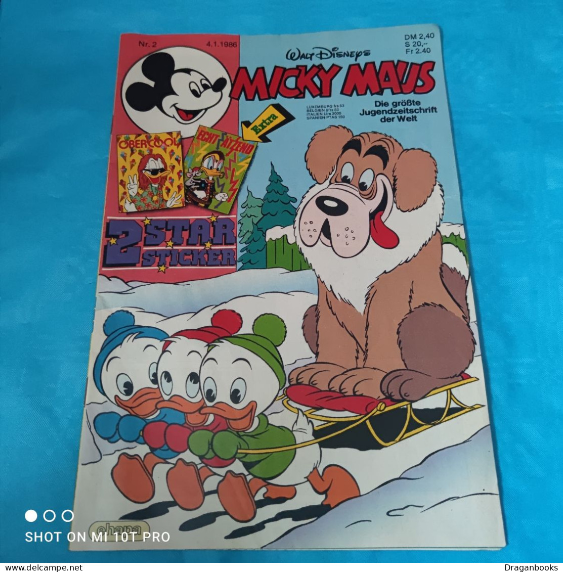 Micky Maus Nr. 2 - 4.1.1986 - Walt Disney