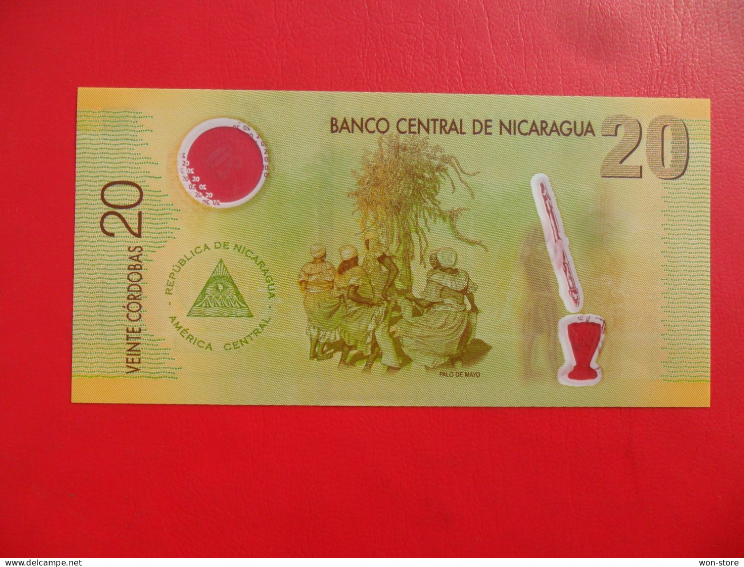 2578 - Nicaragua 20 Córdobas 2007 - Nicaragua