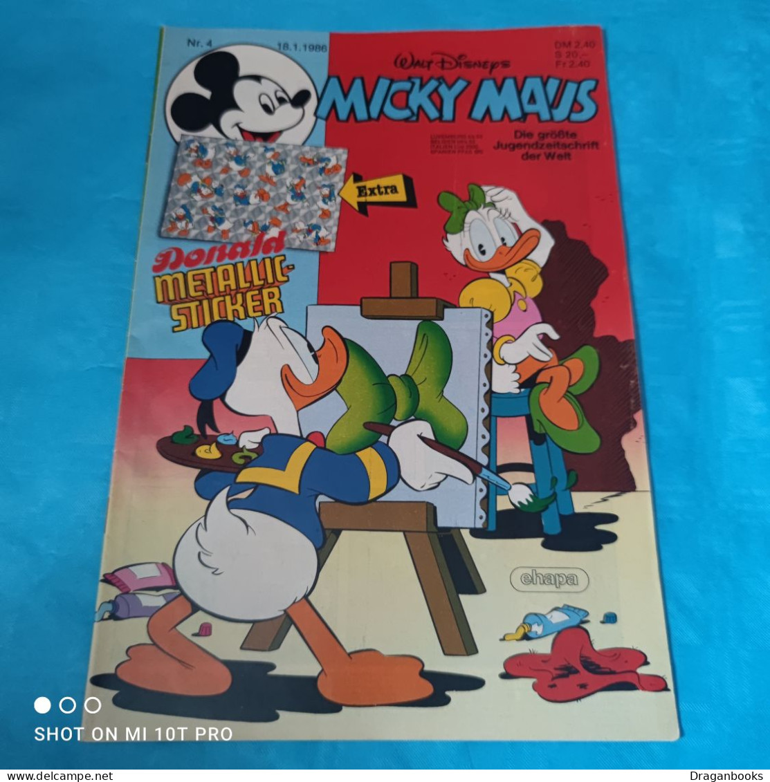 Micky Maus Nr. 4 - 18.1.1986 - Walt Disney