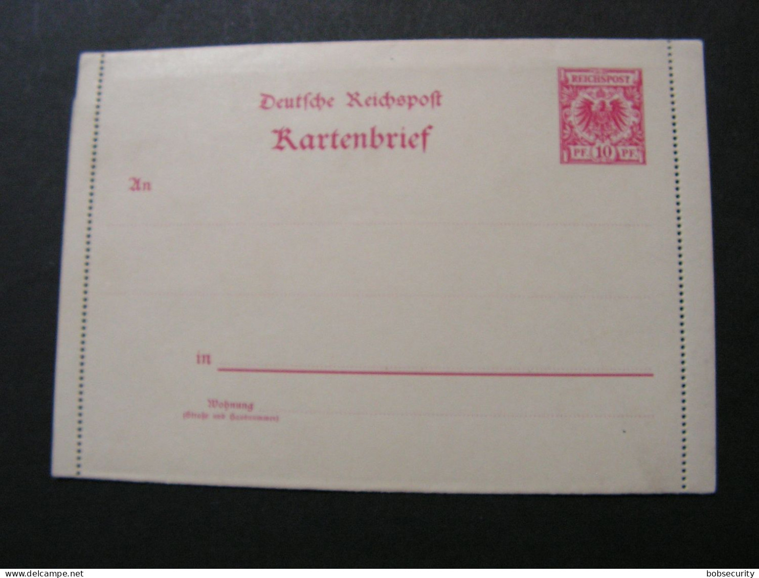 Kartenbrief , Ca. 1900 - Buste