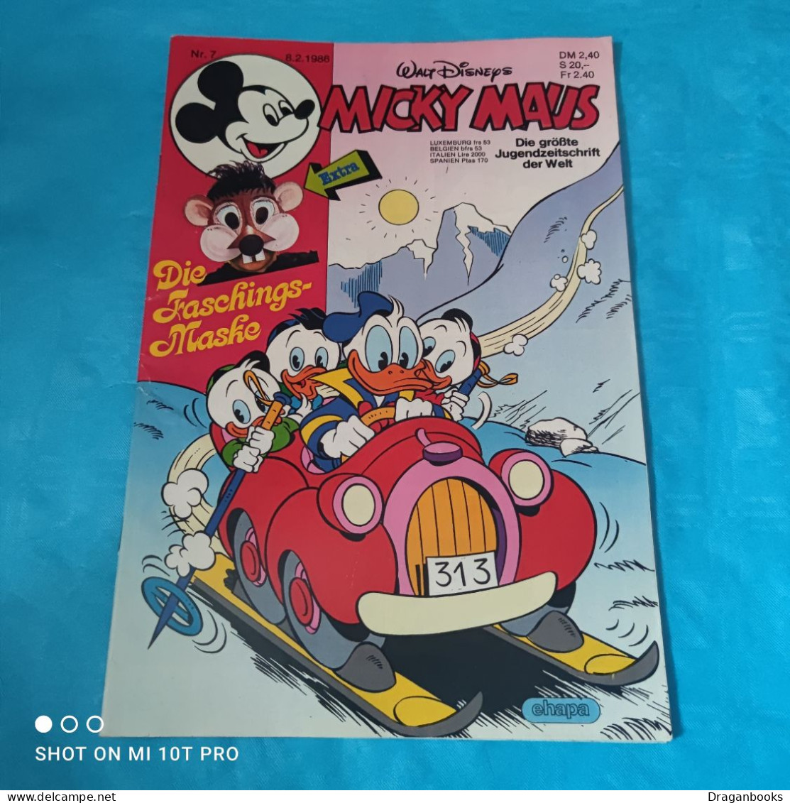 Micky Maus Nr. 7 - 8.2.1986 - Walt Disney