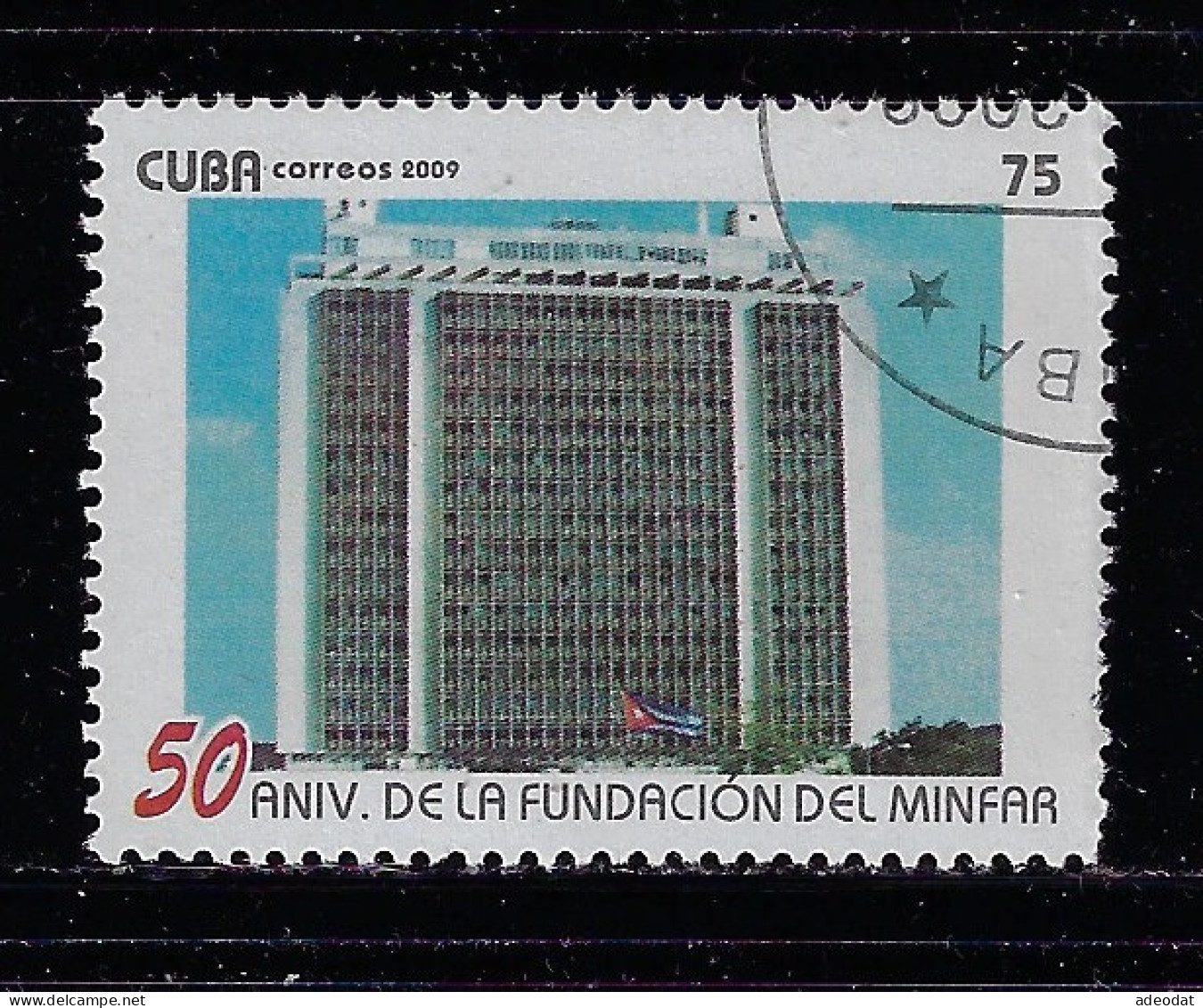 CUBA 2009 STAMPWORLD 5334 CANCELLED - Usati