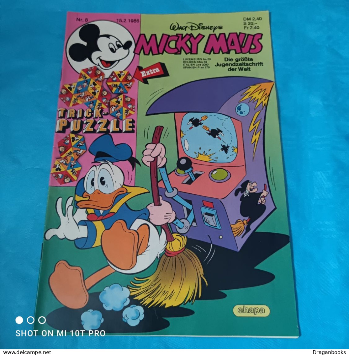 Micky Maus Nr. 8 - 15.2.1986 - Walt Disney