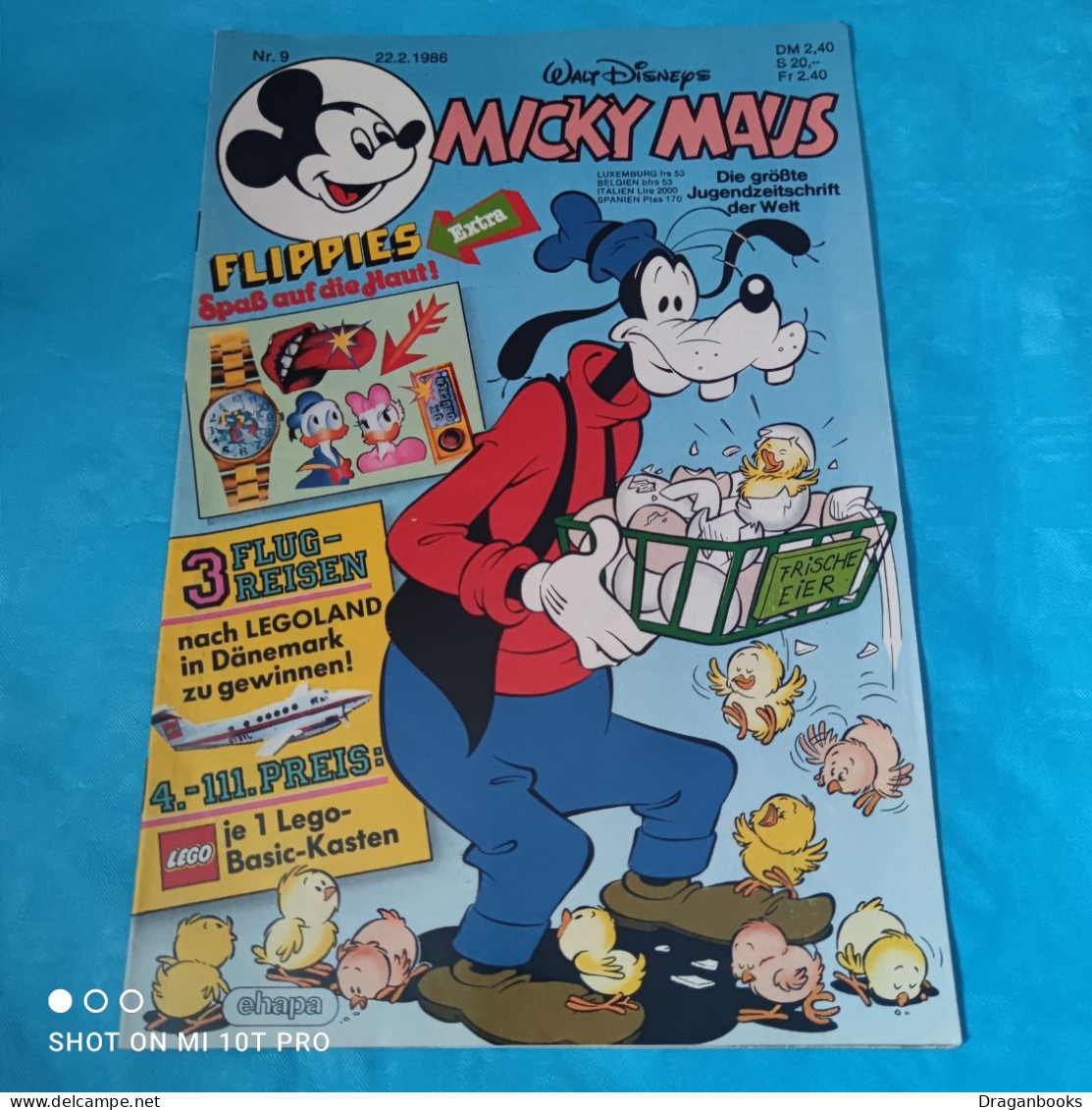 Micky Maus Nr. 9 - 22.2.1986 - Walt Disney