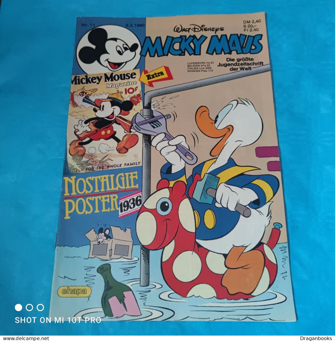 Micky Maus Nr. 11 - 8.3.1986 - Walt Disney