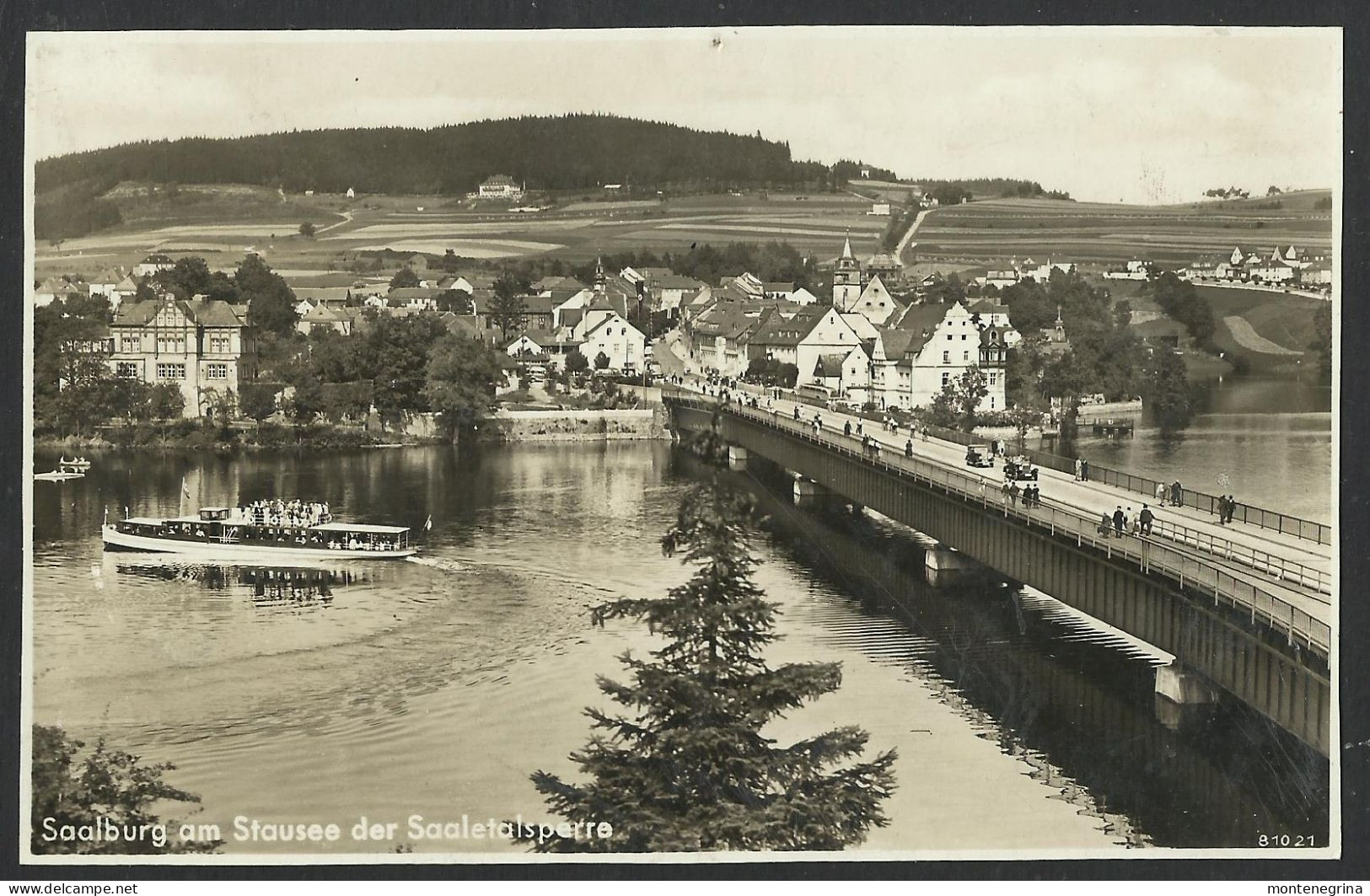 Saalburg (Saale) - Stausee Der Saaletalsperre - Ed. R.Schilling - Old Postcard (see Sales Conditions) 08972 - Ebersdorf