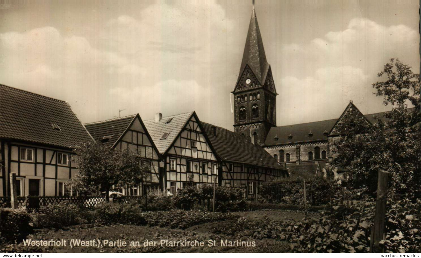 WESTERHOLT (Westf.) Partie An Der Pfarrkirche St.Martinus - Herten