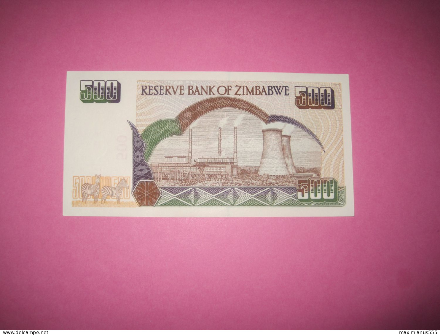 Zimbabwe 50 Dollars 2001 - Zimbabwe