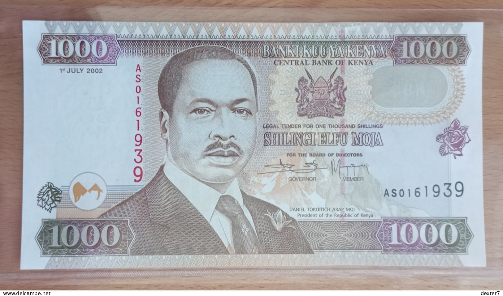 Kenia 1000 Shillings 2002 UNC - Kenia