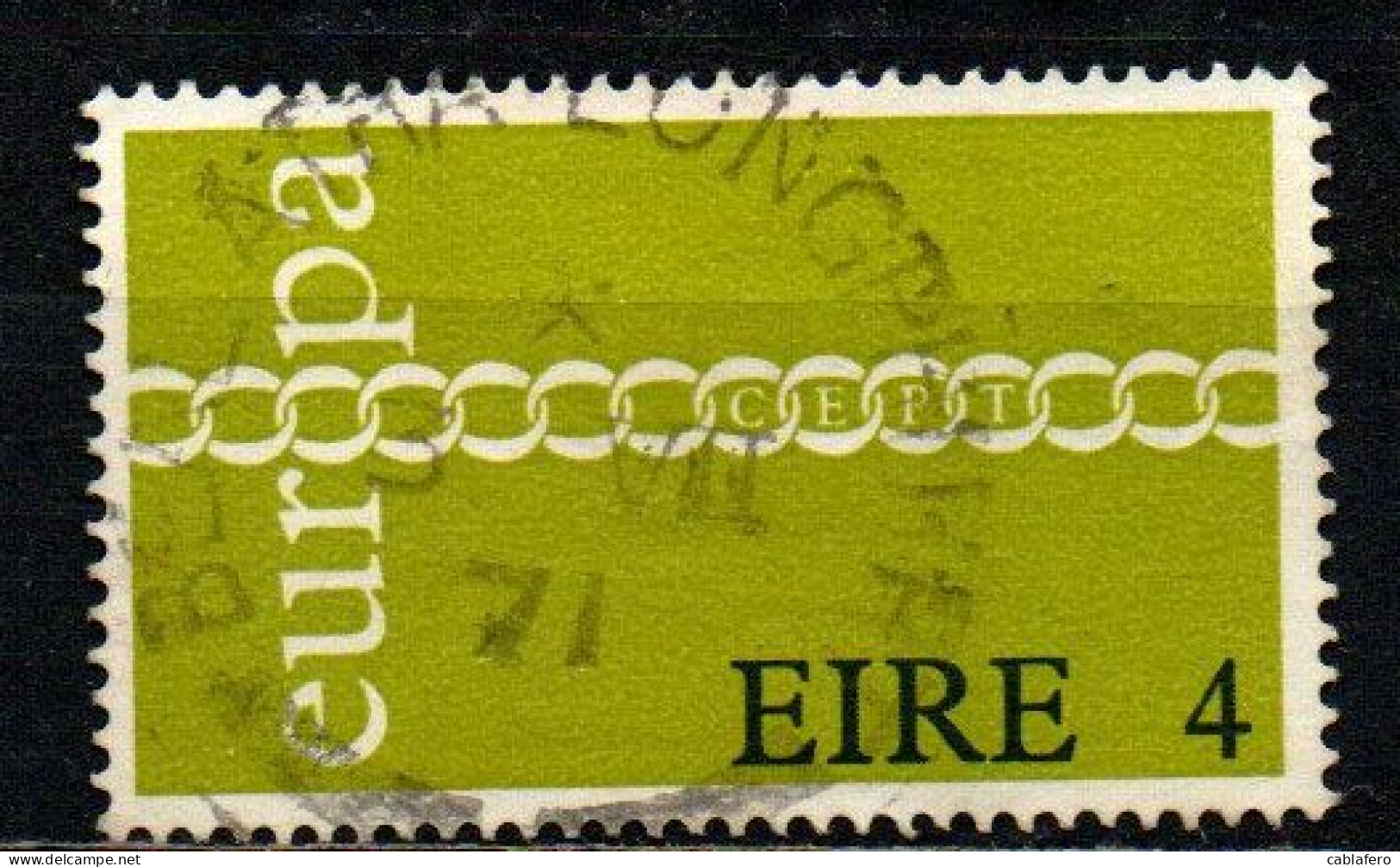 IRLANDA - 1971 -  EUROPA - Usati