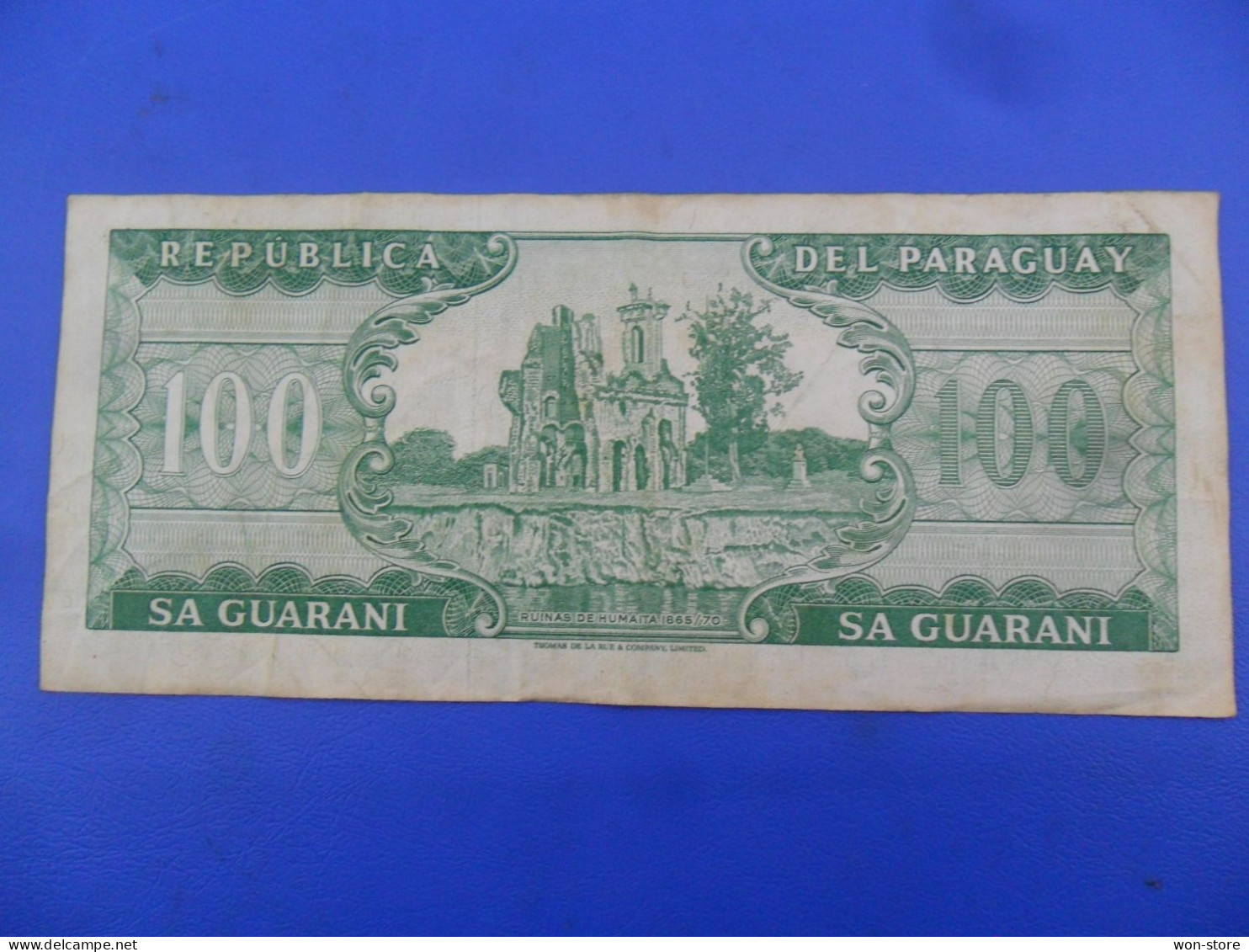 9477, 9482 - Paraguay 100 Guaranies 1982 - P-205a.3 - Paraguay