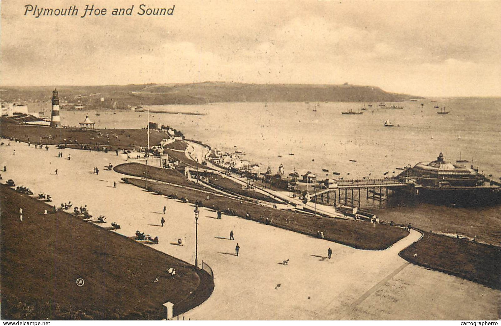 United Kingdom England Devon  Plymouth Hoe And Sound - Plymouth