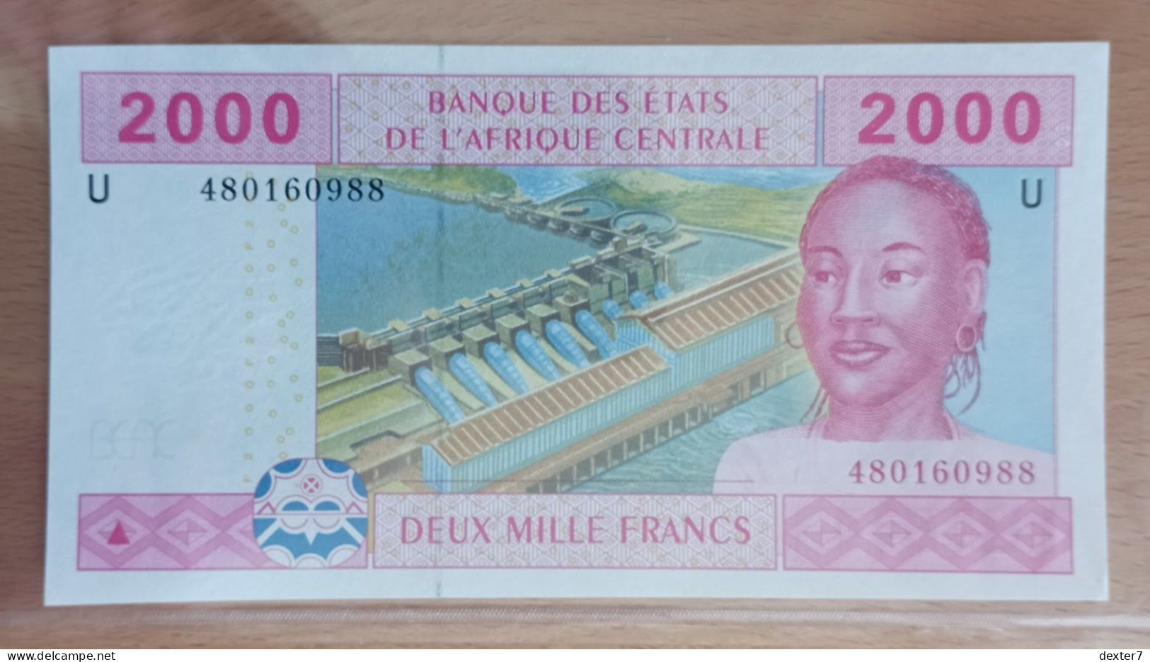 Cameroun U 2000 UNC 2002 Afrique Central 2.000 - Kamerun