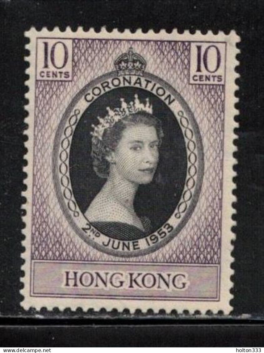 HONG KONG Scott # 184 MH - QEII Coronation Issue - Nuevos