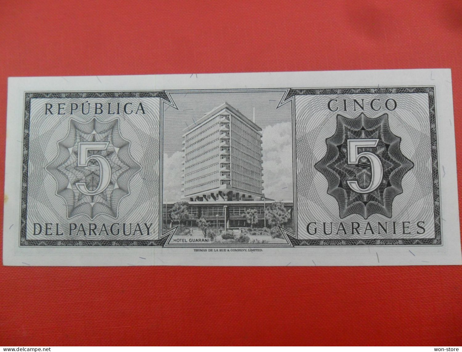 7824, 9481 - Paraguay 5 Guaranies 1963 - Paraguay