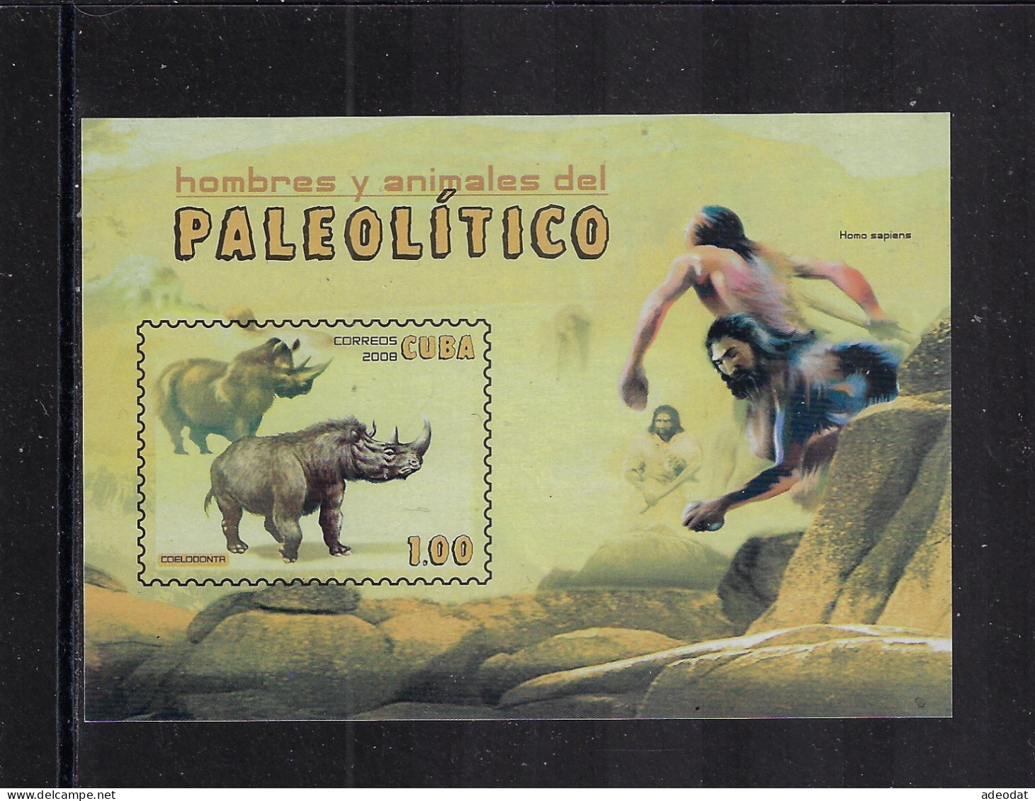 CUBA 2008 MINI SHEET STAMPWORLD 5128 MNH - Oblitérés