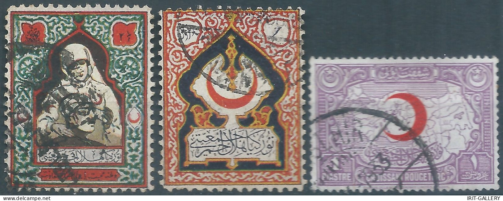 TURKEY-TÜRKEI-TURQUIE,Red Crescent For Help And Charity,Used - Used Stamps