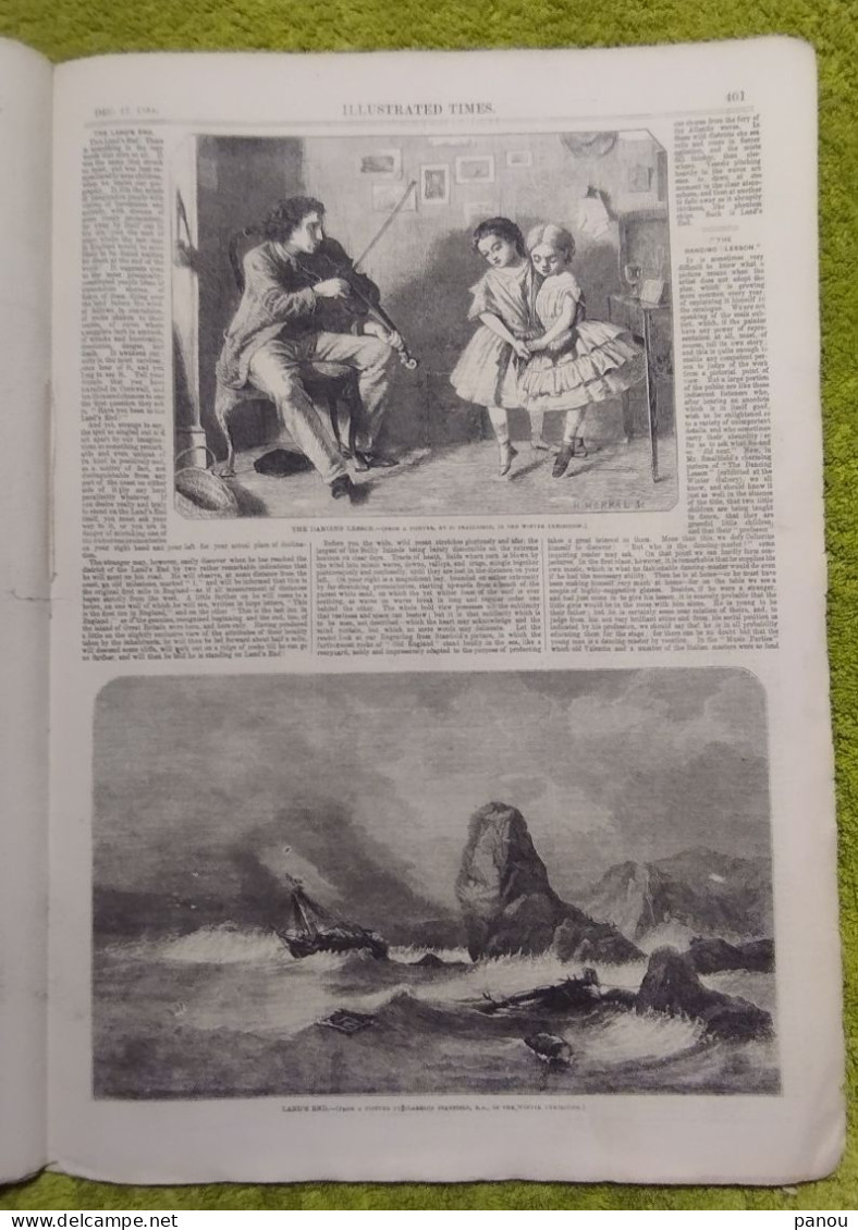 THE ILLUSTRATED TIMES 246. DECEMBER 17, 1859 IMAUM SCHAMYL IMAM SHAMIL CAUCASUS GIBRALTAR NAPOLEON CASHMERE KASHMIR - Autres & Non Classés