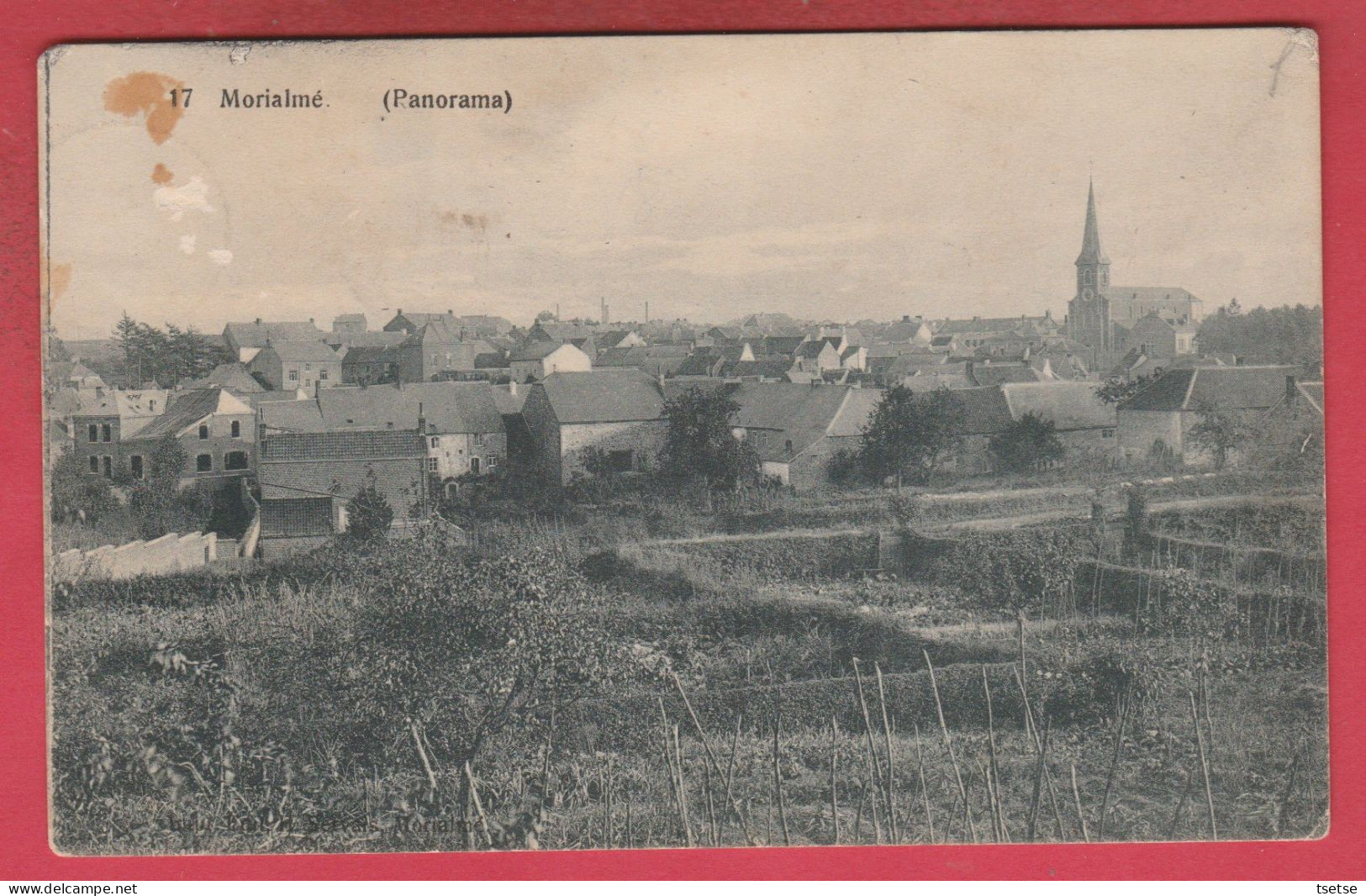 Morialmé - Panorama ... De La Localité / Feldpost 1918 ( Voir Verso ) - Florennes