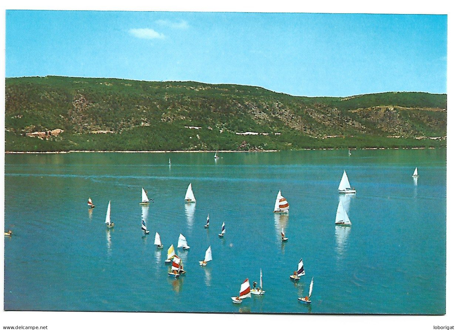 VISTA PARCIAL DEL EMBALSE / PARTIAL VIEW OF THE POND.- ENTREPEÑAS - GUADALAJARA.- ( ESPAÑA ) - Guadalajara