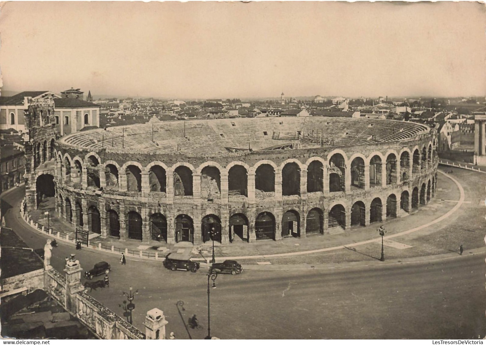 ITALIE - Verano -  Amphithéâtre - Carte Postale Ancienne - Verona