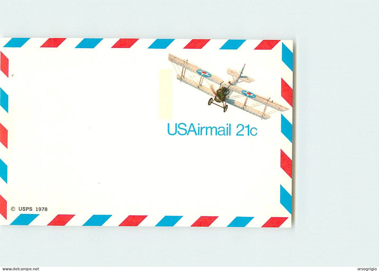 USA - Intero Postale - Stationery - AIR MAIL 21 Cents - 1961-80