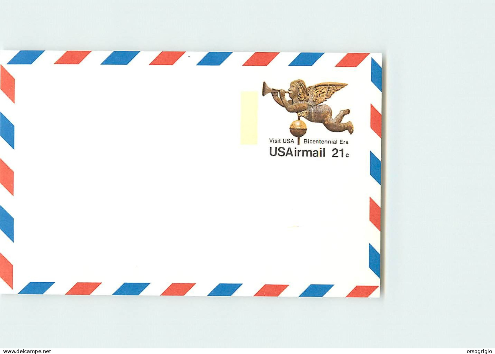 USA - Intero Postale - Stationery - AIR MAIL 21 Cents - 1961-80