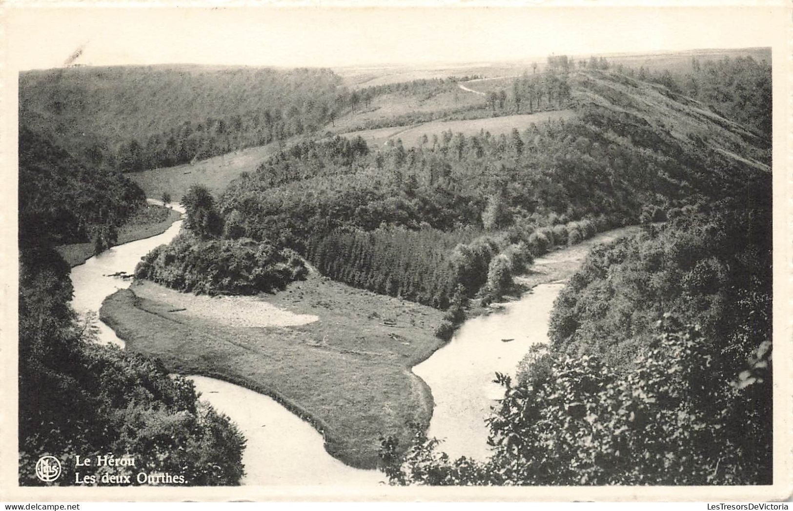 BELGIQUE - Luxembourg - Houffalize - Le Hérou - Les Deux Ourthes - Carte Postale Ancienne - Houffalize