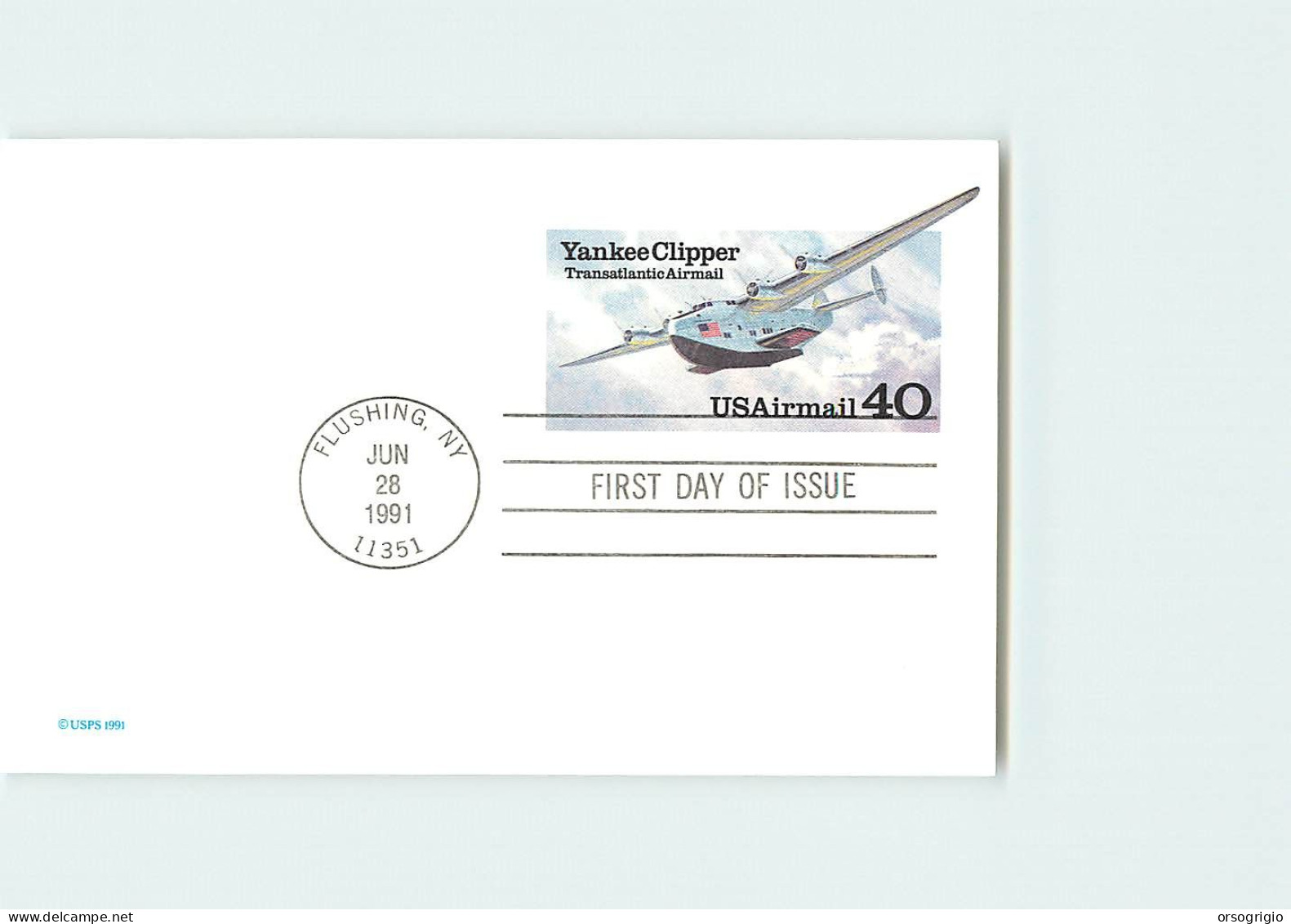 USA - Intero Postale - Stationery - AIR MAIL 40 Cents - 1981-00