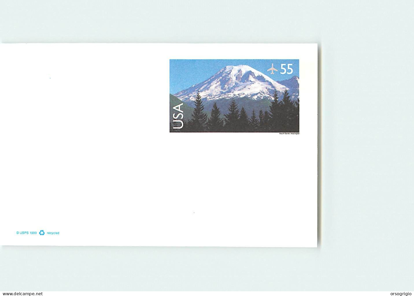 USA - Intero Postale - Stationery - AIR MAIL 55 Cents - 1981-00