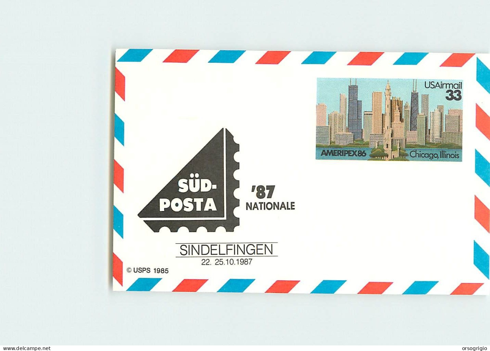 USA - Intero Postale - Stationery - AIR MAIL 33 Cents - 1981-00