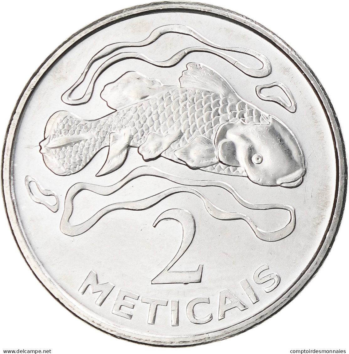 Monnaie, Mozambique, 2 Meticais, 2006, FDC, Nickel Plaqué Acier, KM:138 - Mosambik