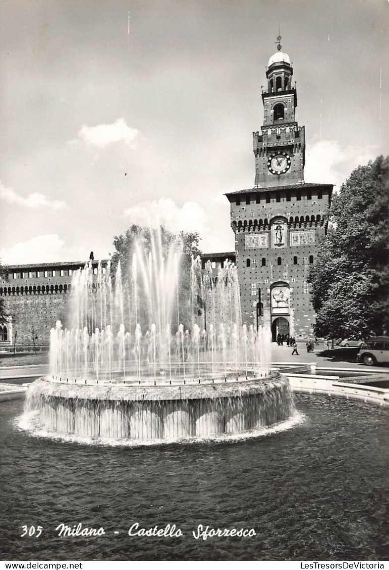 ITALIE - Milano -  Château Sforresque - Carte Postale Ancienne - Milano (Milan)