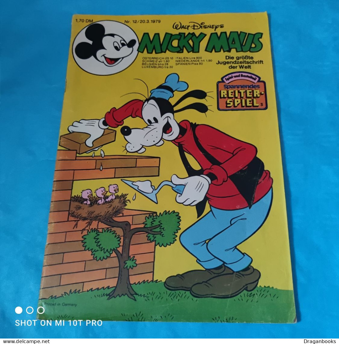 Micky Maus Nr. 12 - 20.3.1979 - Walt Disney