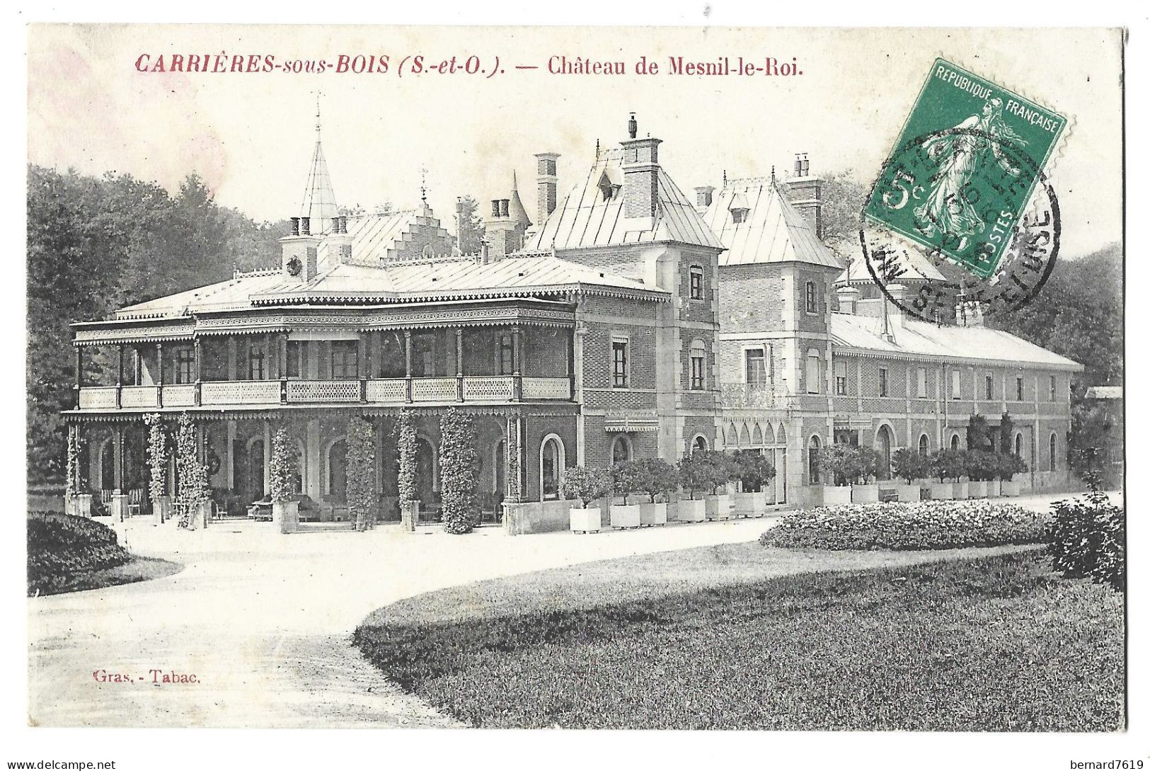 78   Carrieres  Sous Bois -  Chateau  De Mesnil Le Roi - Carrières-sur-Seine