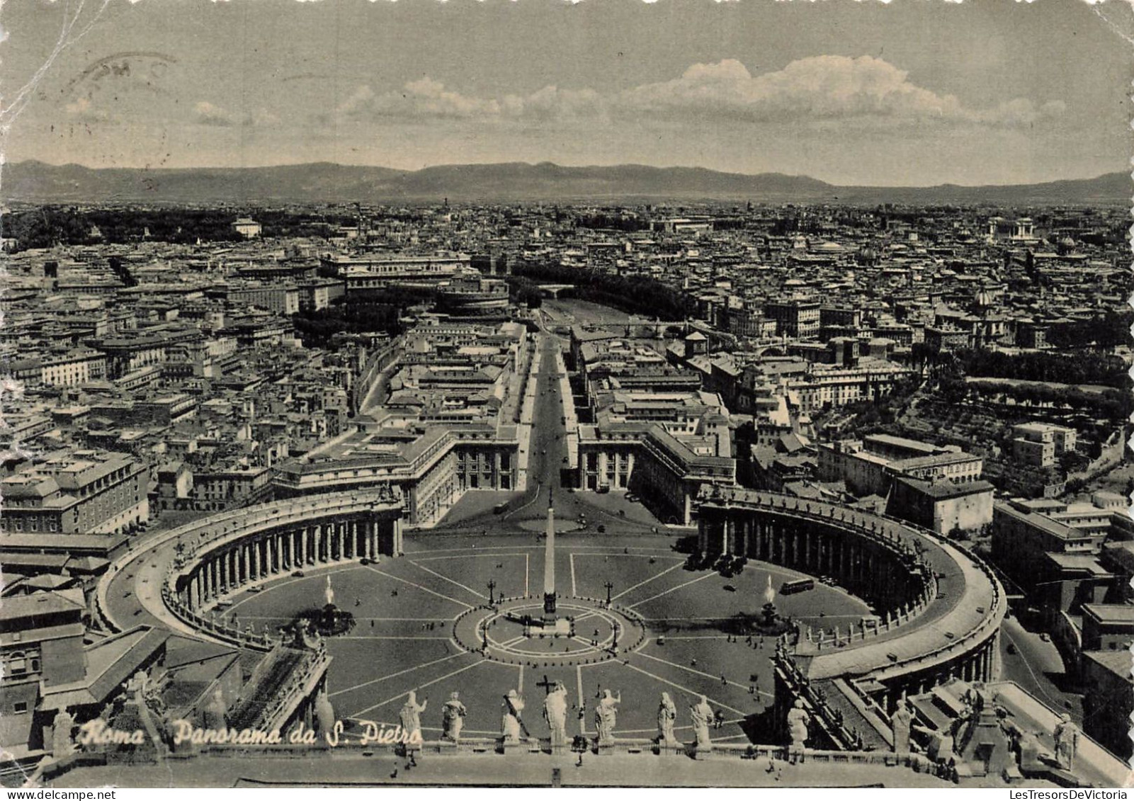 ITALIE - Rome - Panorama - Vu De Saint-Pierre - Carte Postale Ancienne - San Pietro
