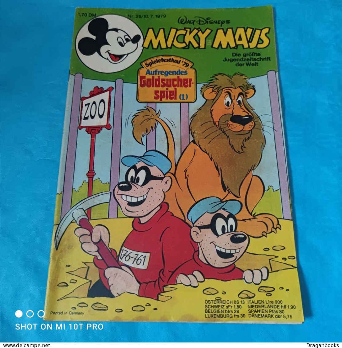 Micky Maus Nr. 28 - 10.7.1979 - Walt Disney