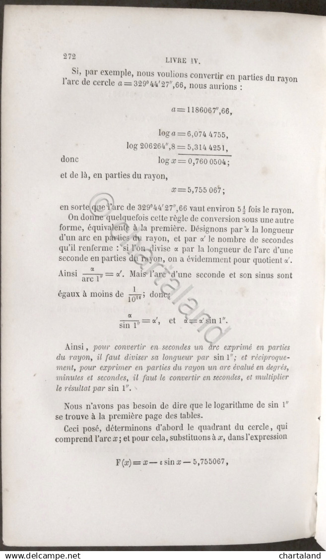 J. Bertrand - Traité D'algebre - Opera Completa - Ed. 1863 - Altri & Non Classificati