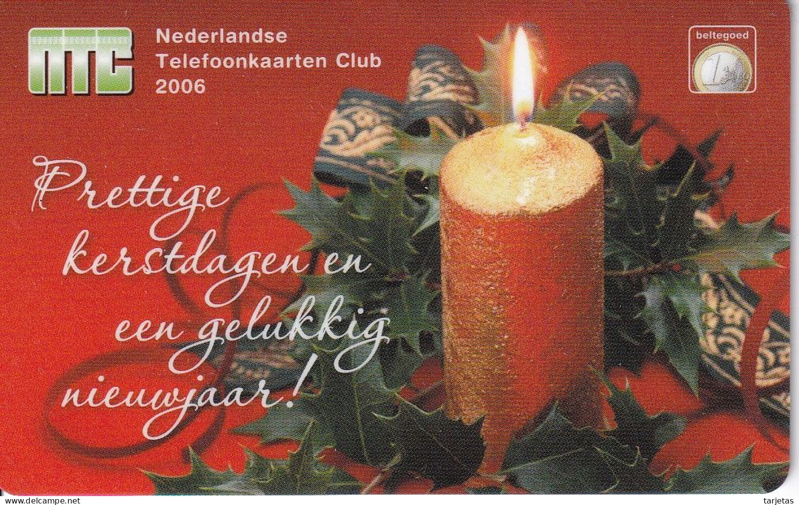 TARJETA DE HOLANDA DE NAVIDAD DE NTC (CHRISTMAS) NUEVA-MINT - Noel