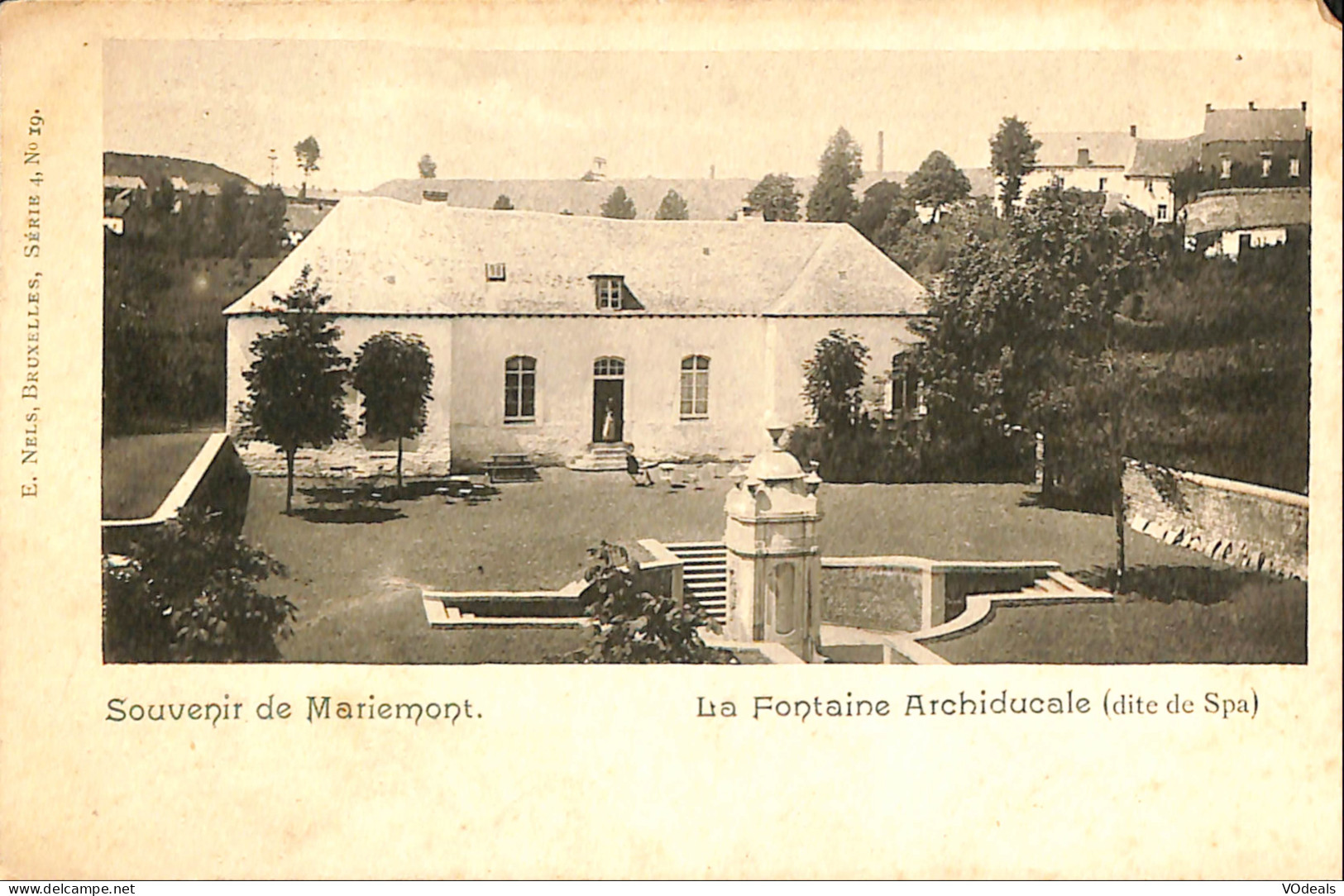 Belgique - Hainaut - Mariemont - La Fontaine Archiducale - Morlanwelz