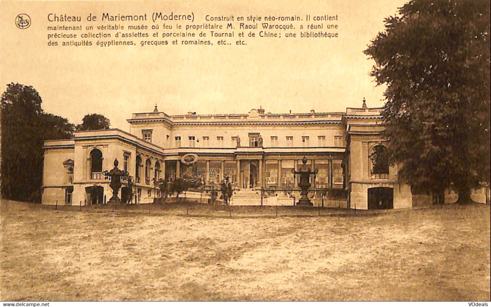 Belgique - Hainaut - Mariemont - Château De Mariemont (Moderne) - Morlanwelz