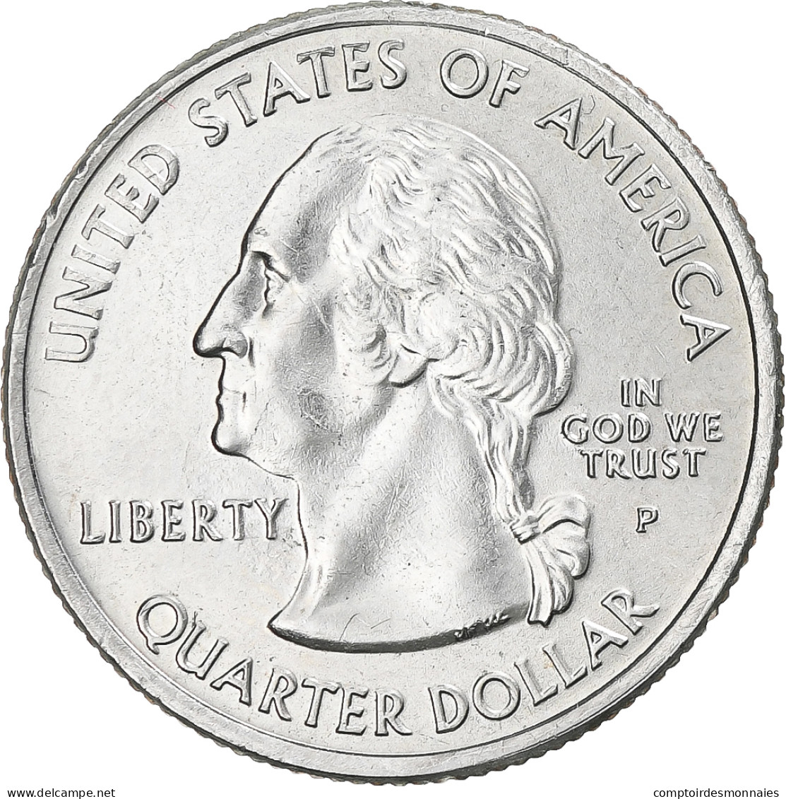 Monnaie, États-Unis, Quarter, 2007, U.S. Mint, Philadelphie, SPL, Cupronickel - Kazajstán