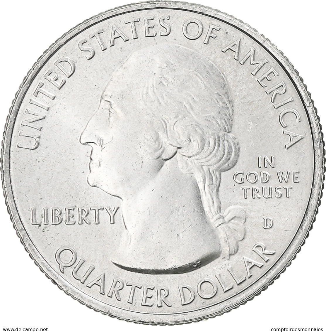 Monnaie, États-Unis, Quarter, 2010, U.S. Mint, Denver, SPL, Cupronickel Plaqué - Otros & Sin Clasificación