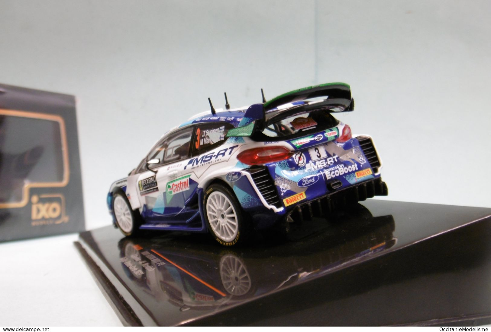 Ixo - FORD FIESTA WRC #3 Rallye Monte-Carlo 2021 Suninen - Markkula Réf. RAM786 NBO Neuf 1/43 - Ixo