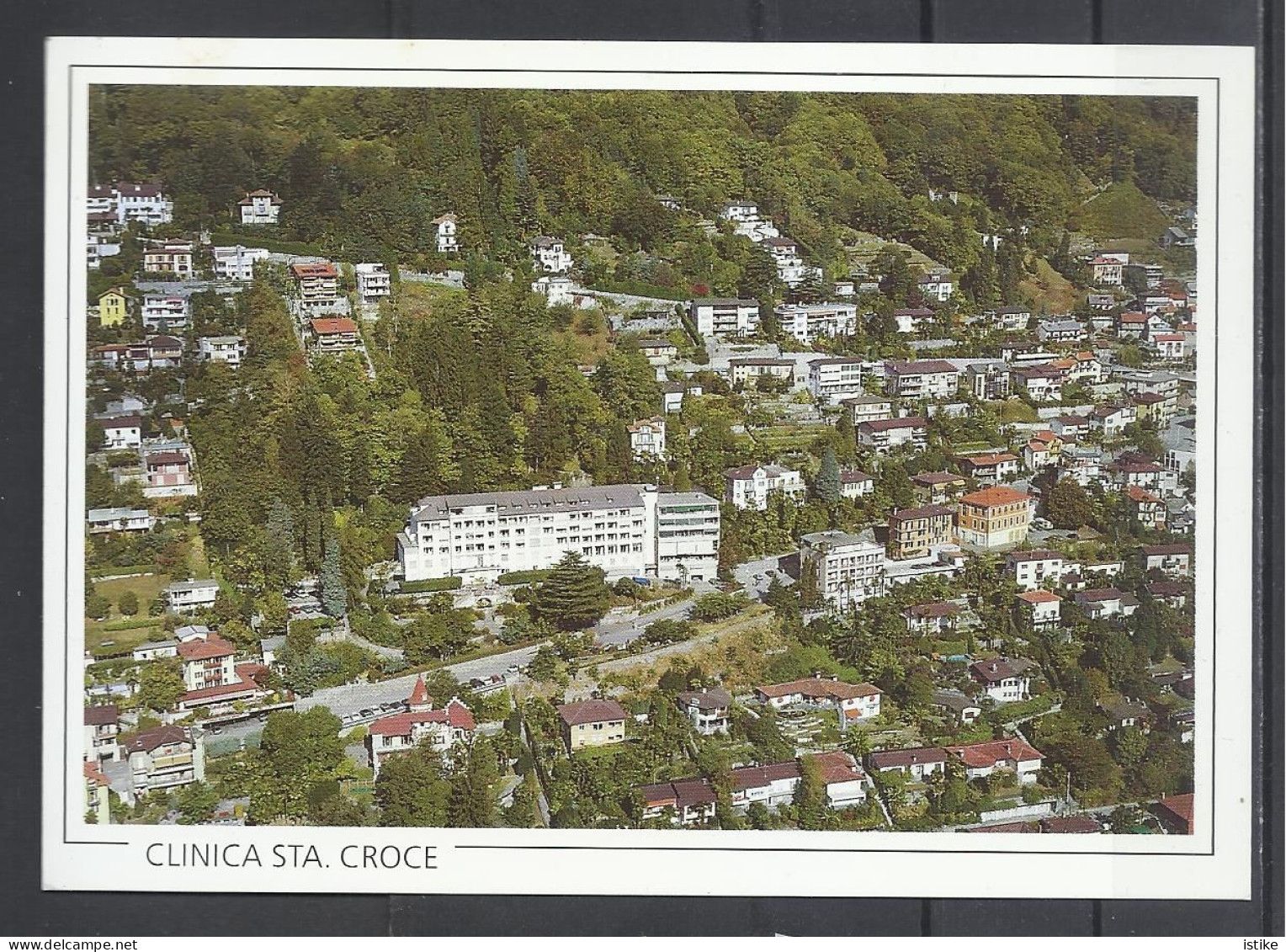 Switzerland, Orselina, Aerial Virw With Clinica Santa Croce, 1991. - Orselina