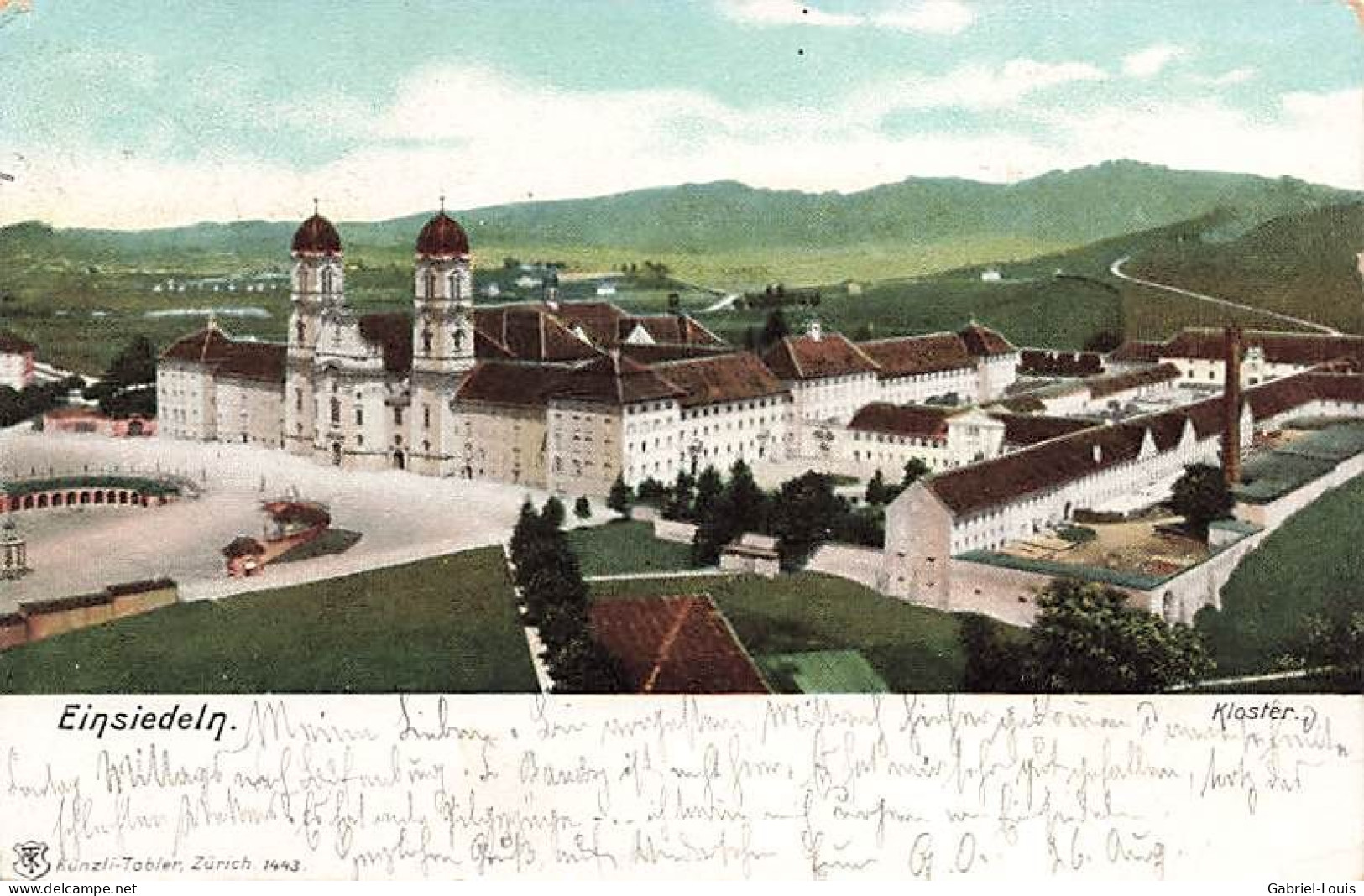 Einsiedeln Kloster 1912 - Einsiedeln