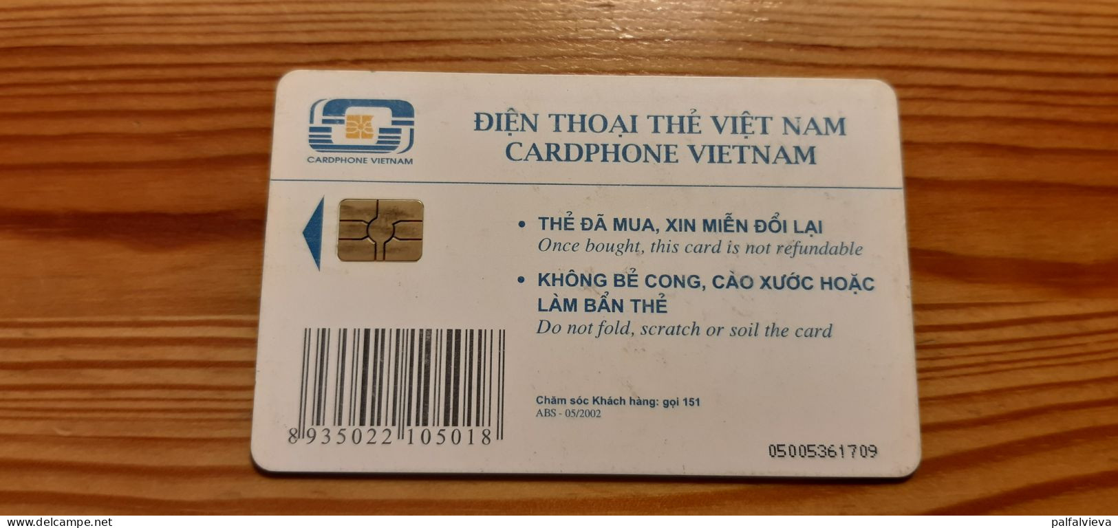 Phonecard Vietnam, Chip - Viêt-Nam