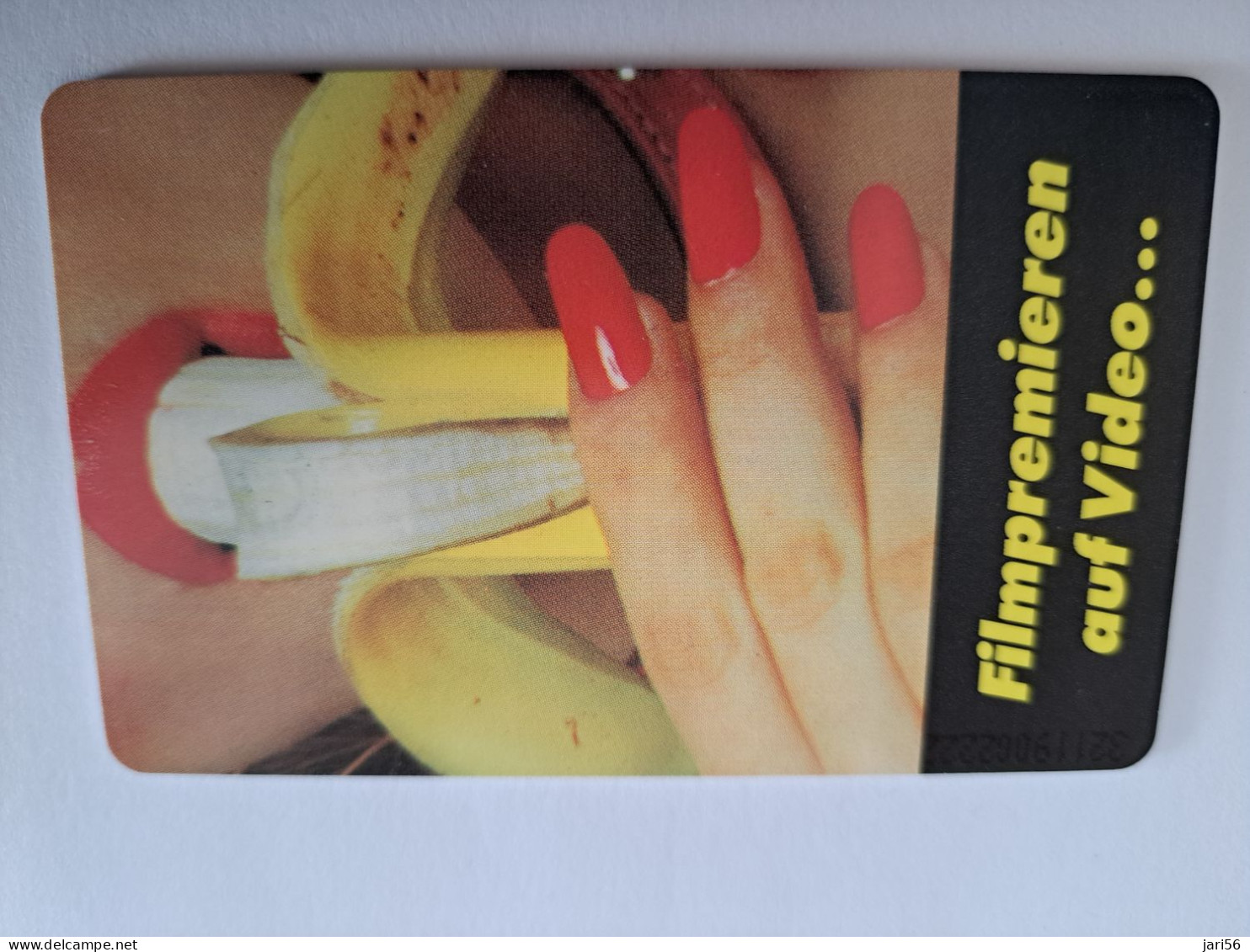 DUITSLAND/ GERMANY  CHIPCARD/ K612/ LADYS EROTIC LEG/ BANANA /MODEL/ / 6DM/ 3000 EX   / MINT CARD     **15484** - S-Series: Schalterserie Mit Fremdfirmenreklame