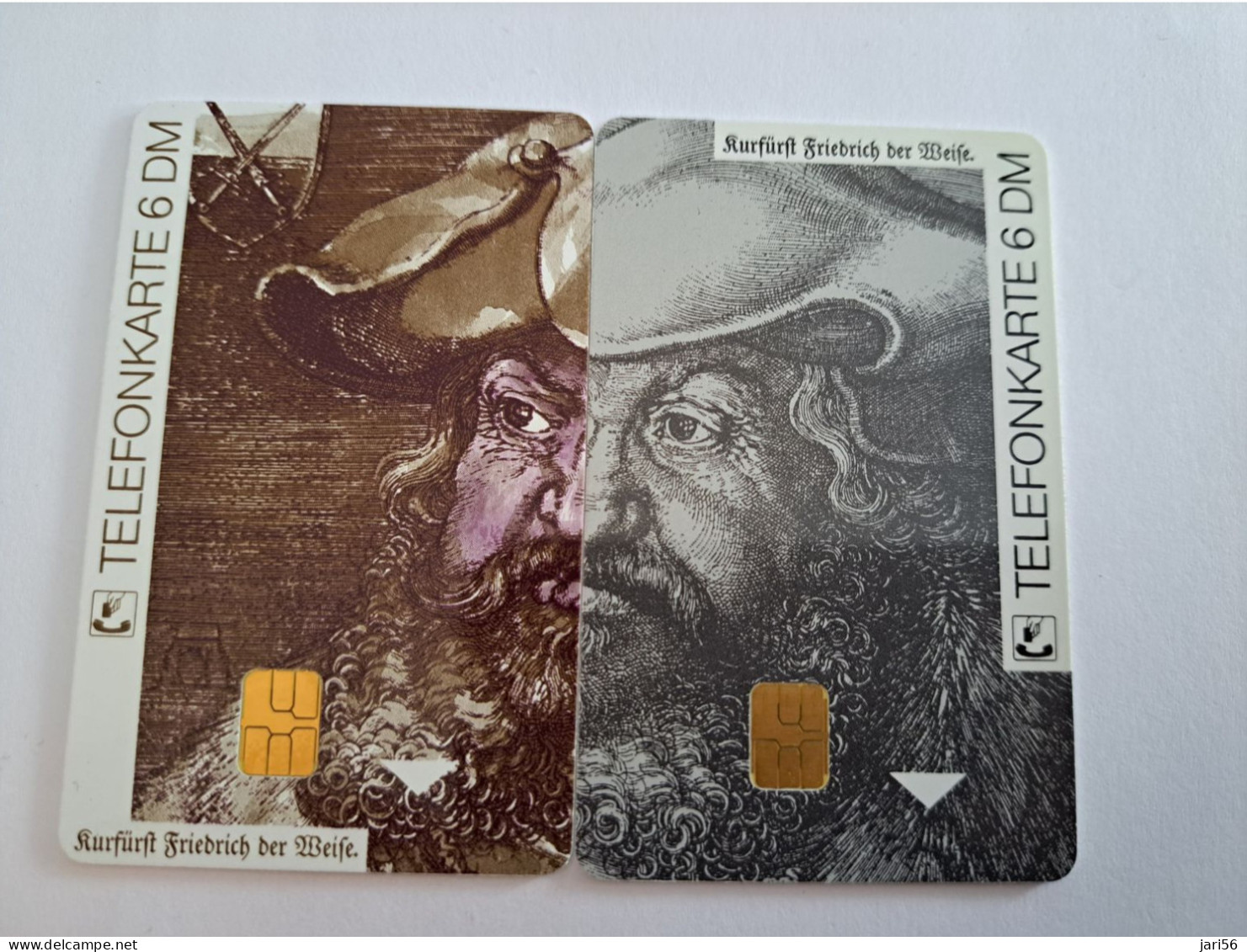 DUITSLAND/ GERMANY /CHIPCARD/2X  6DM/  PUZZLE 700 YEAR BITTENBERG/ FRIERICH DER WEISE / 3000 EX / MINT CARDS  **15485** - S-Series: Schalterserie Mit Fremdfirmenreklame